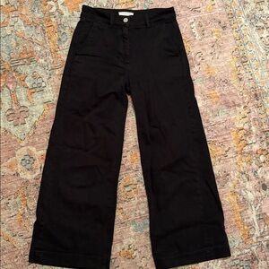 Everlane Charcoal High-Rise Pants